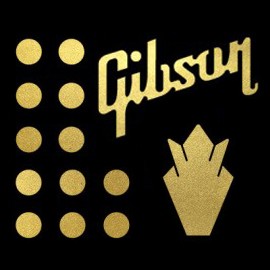 Gibson Crown Decal Pack Self Adhesive